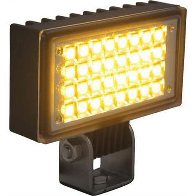 Vision X Lighting 3.4 Inch x 1.9 Inch Rectangle Compact Utility Market LED Flood Light Amber - 9119298